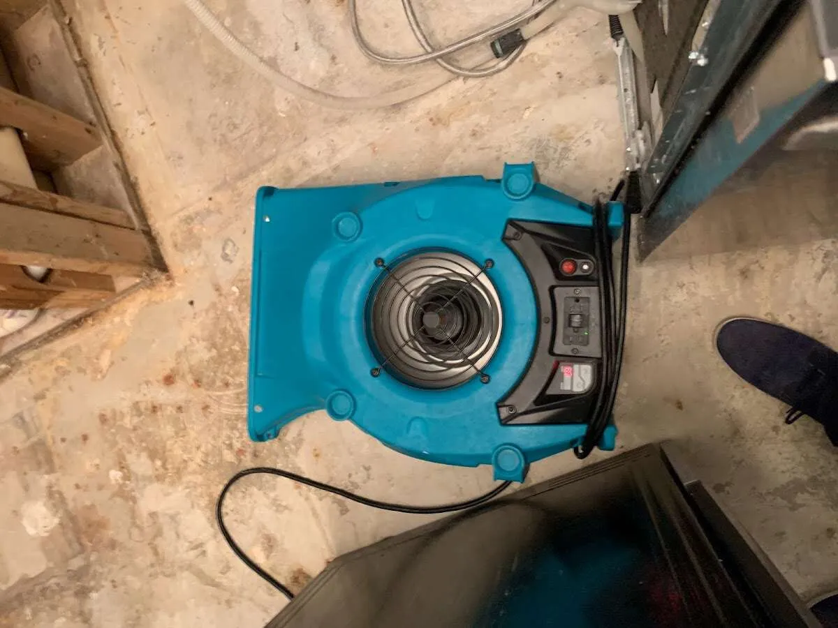 Air mover drying equipment for Mold Remediation & Removal in Fond du Lac